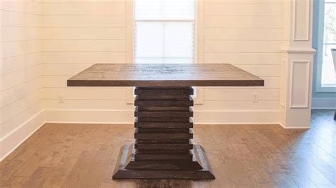 Pull up a few of these. DIY Bar Height Dining Room Table! | Woodbrew Workshop ...