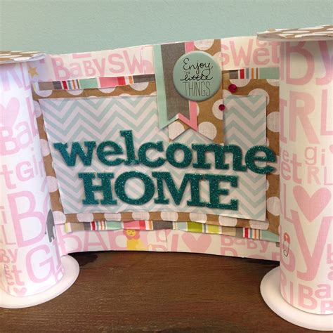 Baby welcome home decorations,home decorations,. Welcome Home Baby Banner — me & my BIG ideas