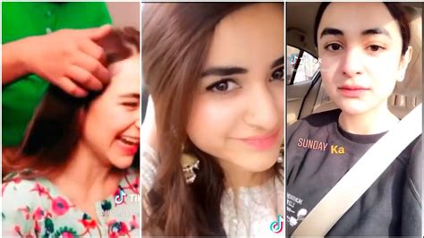 Pakistani Actress Tiktok Videos Yumna Ziadi YouTube