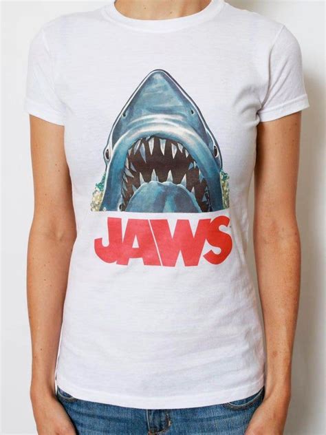 Vintage Jaws Tee Shark Shirt Jaws Tshirt Vintage Movie 70s T