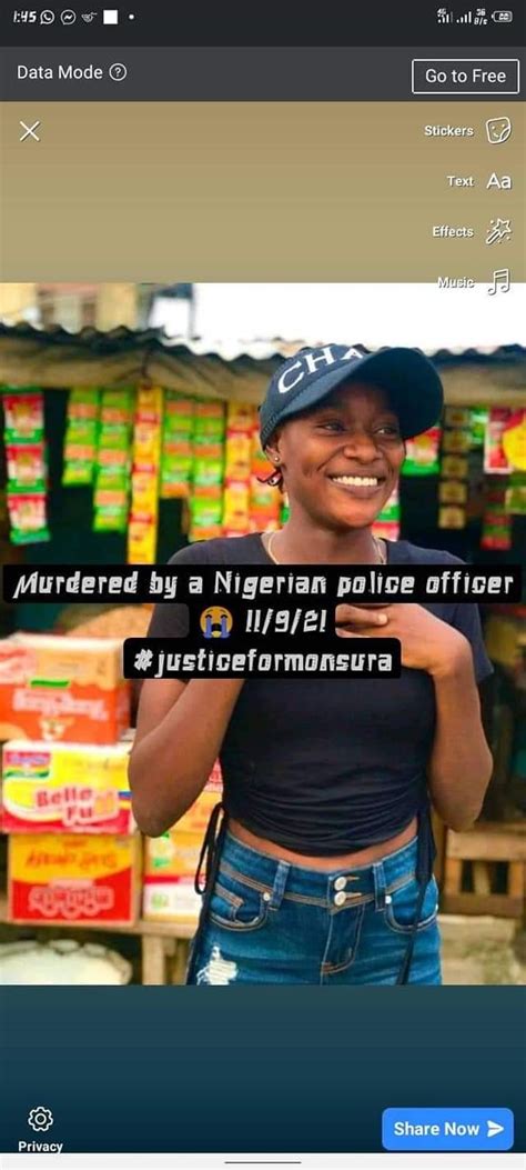 Monsurat Ojuade 18 Murdered In Cold Blood In Her Compound By The