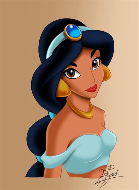 Walt Disney Jasmine By Efyme Disney Jasmine Disney Princess Art Disney Princess Drawings