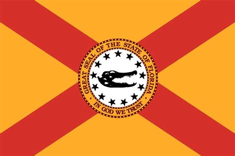 Redesigned Florida State Flag Vexillology