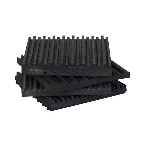 Buy Upe Group 4 Pack Of Anti Vibration Pads 4 X 4 X 38 All Rubber