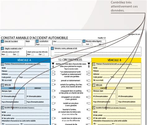 Remplir Un Constat Daccident En Béton Et Préserver Vos Droits