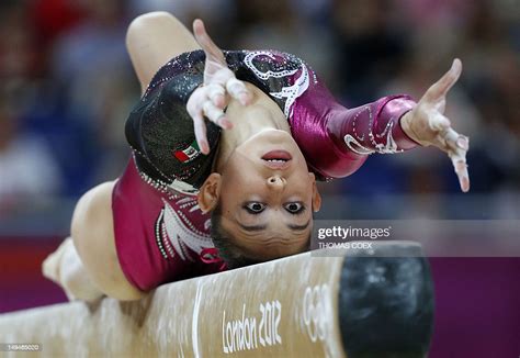 mexico s gymnast elsa garcia rodriguez blancas performs on the beam news photo getty images