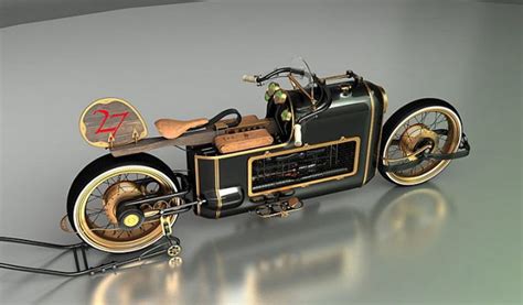 Check Out This Amazing Steampunk Motorcycle Concept 2022 Review