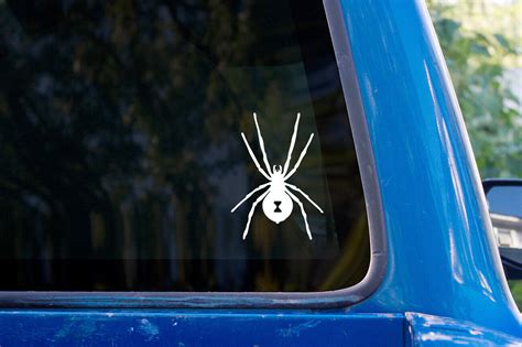 Black Widow Spider Vinyl Sticker Decal Car Laptop Window Ebay