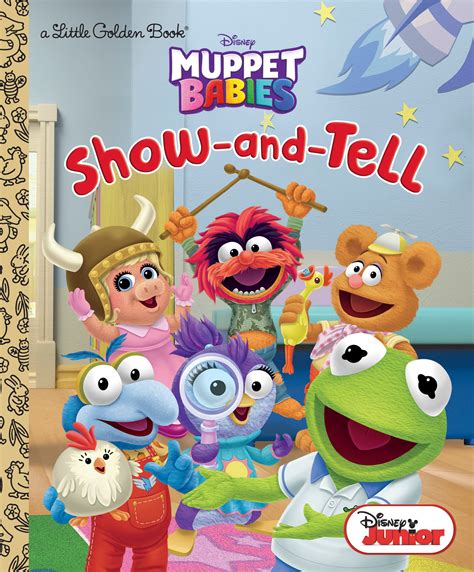 Little Golden Book Show And Tell Disney Muppet Babies Hardcover