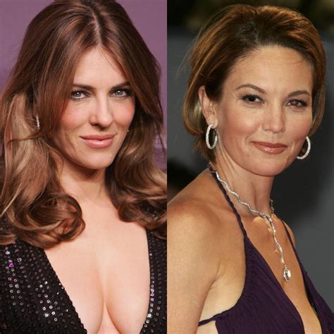 Elizabeth Hurley Vs Diane Lane Celebbattles