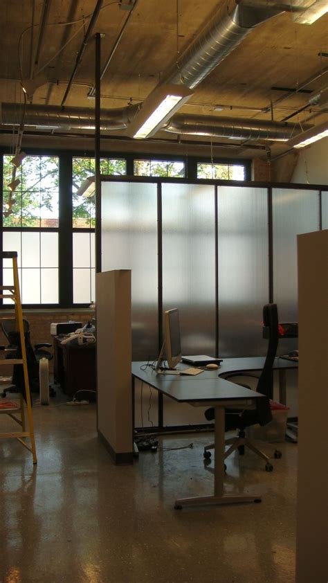 Custom Made Divider Wall With Translucent Panels By Andrew Stansell Design