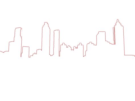 Skyline Clipart City Atlanta Ga Skyline City Atlanta Ga Transparent