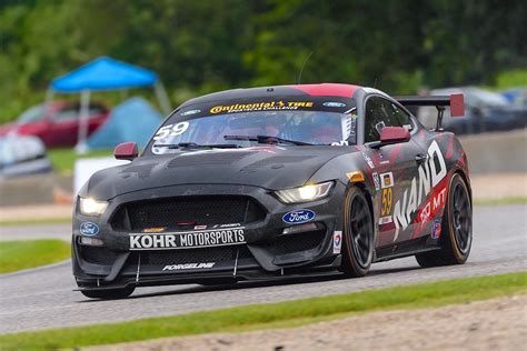 KohR Motorsports Mustang GT4 Wins Road America 120