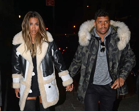 ciara and russell wilson in valentine s day weekend matching furs vogue