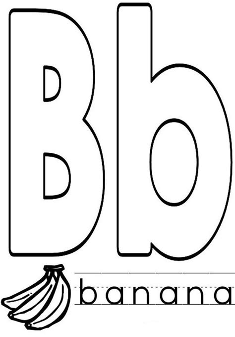 Everywhere you look, you're bound to find b. Word Coloring Pages | Free download on ClipArtMag