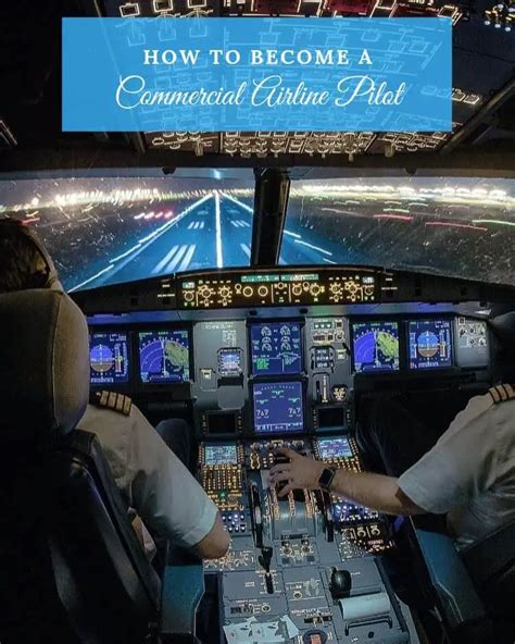Guide How To Become A Commercial Airline Pilot Career Path