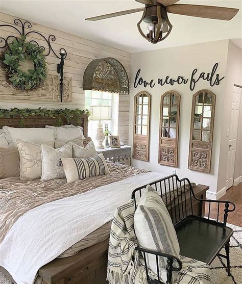 Pinterest Master Bedrooms Decor Home Decor Bedroom Farmhouse Style Bedrooms
