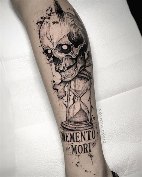 Cool Memento Mori Tattoo Designs With Meanings