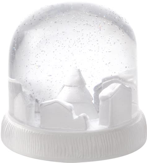 White Snow Globe All White Snow Globe Clipart Large Size Png Image