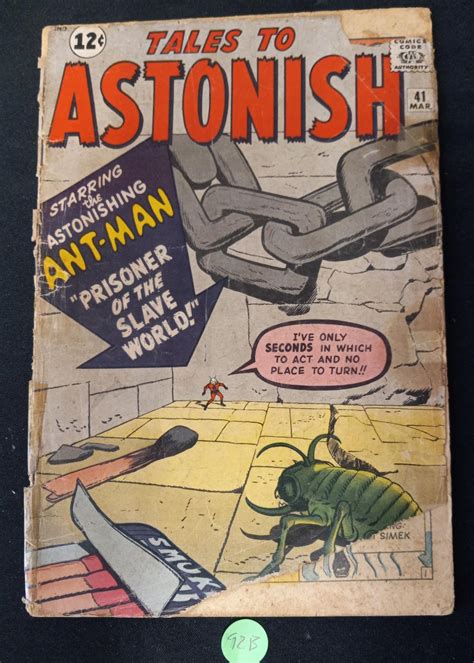 Lot Tales To Astonish Ant Man Vol 1 No 41 March 1963 Comic Book
