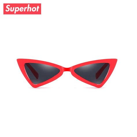 superhot eyewear red bowknot shaped sunglasses women cat eye sun glasses ladies cateye sunnies