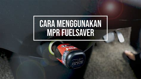 Dengan jaminan pulangan wang* membuktikan keyakinan terhadap keberkesanan produk mpr fuelsaver. Cara Guna MPR Fuelsaver - YouTube