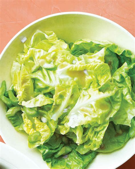 Boston Lettuce Salad With Celery Recipe Martha Stewart