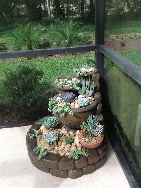 Cactus Garden I Would Like To Make One Like This Gardening Inspire