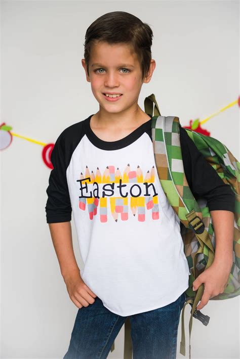 Back To School Shirt Boy Back To School Outfit Back To Etsy