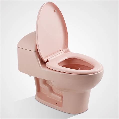 Popular Economic Decorated Colorful Toilet Pink Toilet Bowl With Cheap