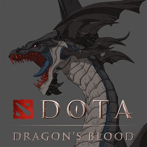 Artstation Dota Dragons Blood Vahdrak