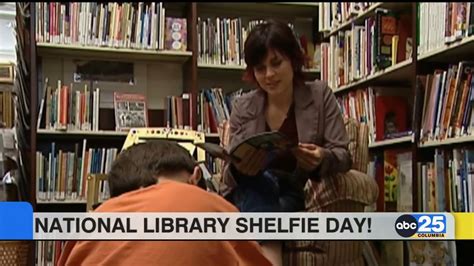 National Library Shelfie Day Abc Columbia