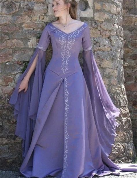 Image 65 Of Purple Medieval Wedding Dress Freeskinsrington