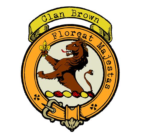 Brown Clan Crest Bagtown Clans