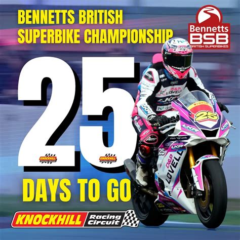 knockhill circuit on twitter 25 days to go until bennetts british superbikes returns to
