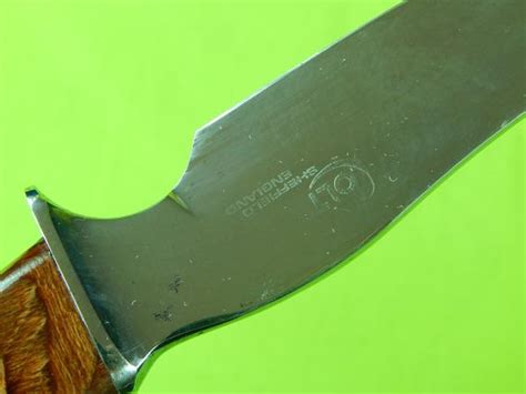 Vintage 1970s Us Colt Sheffield England Made Skinning Hunting Knife
