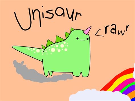 Cute Dinosaur Rainbow Rawr Image 492272 On