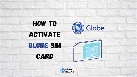 How To Activate Globe Sim 3 Easy Ways In 2024 Peso Hacks