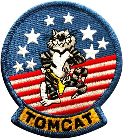 Tomcat Top Gun Embroidered F 14 Patch Velcro Brand