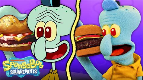 Spongebob Squarepants Squidward Likes Krabby Patties