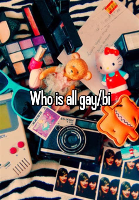 who is all gay bi
