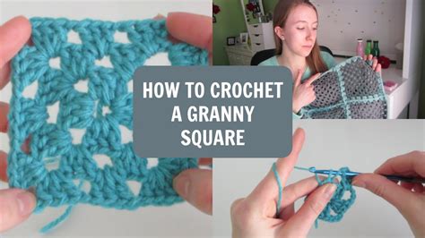How To Crochet A Granny Square Youtube