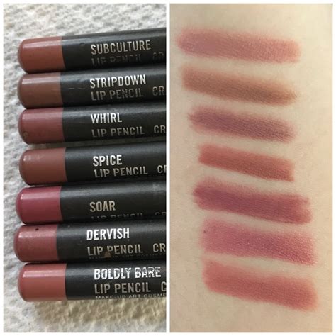 MAC Nude Lipliner Swatches Makeup Obsession Makeup Routine Artistry