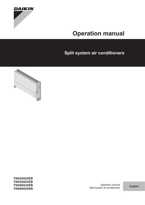 PDF Table Of Contents Daikin R Indoor Units In Case Of