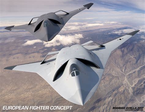European Sixth Generation Concept Fighter Aircraft On Behance