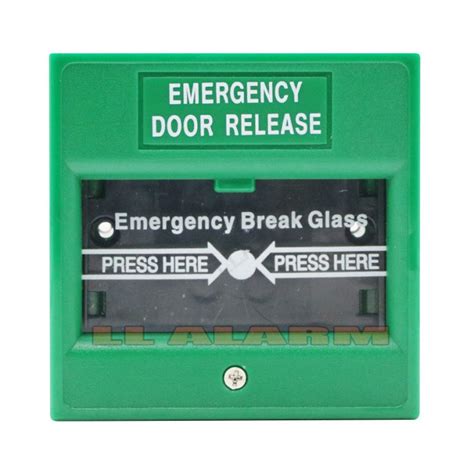 Break Glass Emergency Green Button Time Recorder Sdn Bhd Ipoh