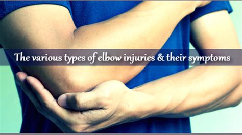 The Various Types Of Elbow Injuries And Their Symptoms Londonmskcentre