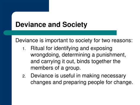 Ppt Chapter 7 Deviance Conformity And Social Control Powerpoint