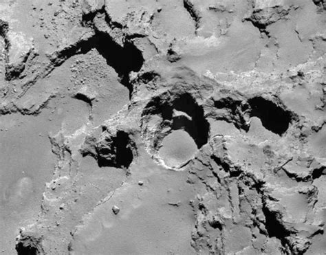 Sinkholes Offer Glimpse Into Comets Heart Earth Changes