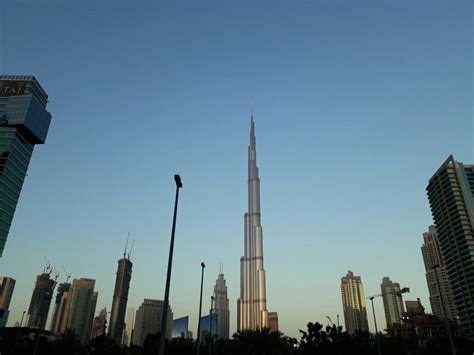 Burj Khalifa San Francisco Skyline Dubai Building Landmarks Travel